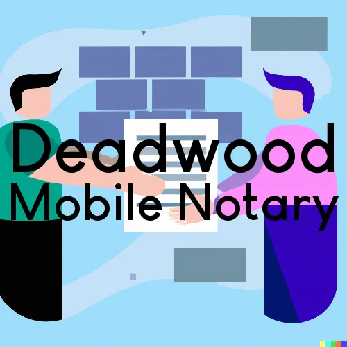 Deadwood, SD Traveling Notary Services