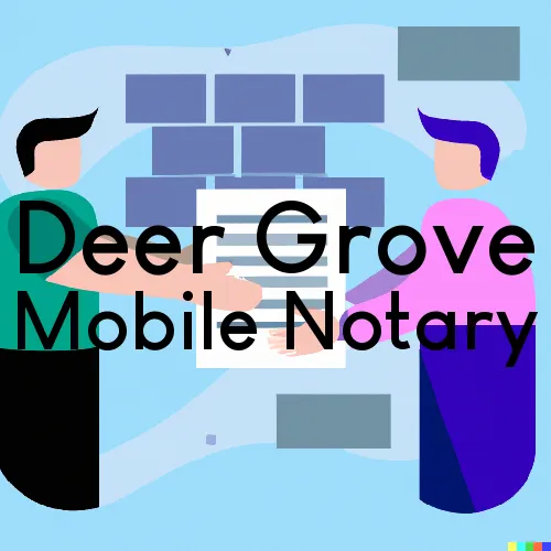 Traveling Notary in Deer Grove, IL