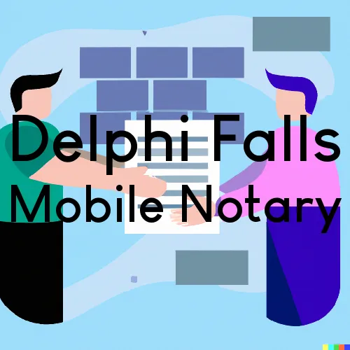 Traveling Notary in Delphi Falls, NY