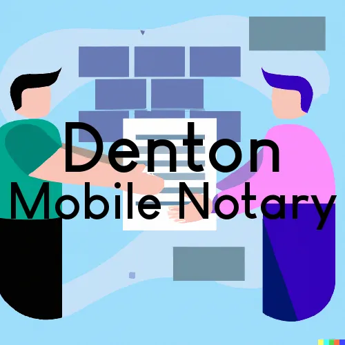 Traveling Notary in Denton, GA
