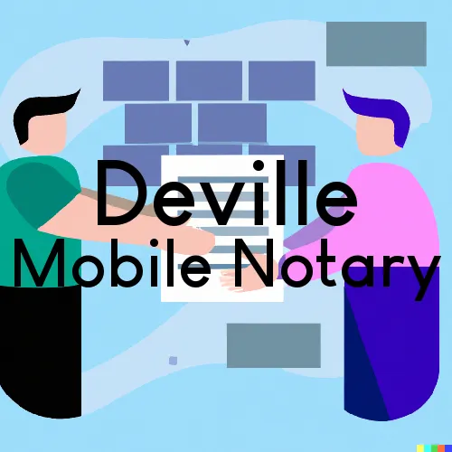 Traveling Notary in Deville, LA