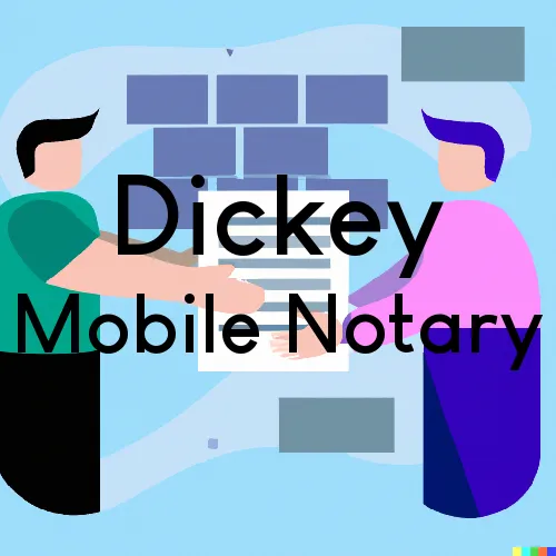 Dickey, ND Traveling Notary Services