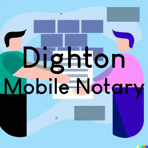 Dighton, KS Mobile Notary and Traveling Signing Services 