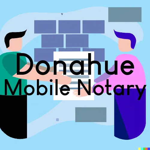 Donahue, Iowa Traveling Notaries