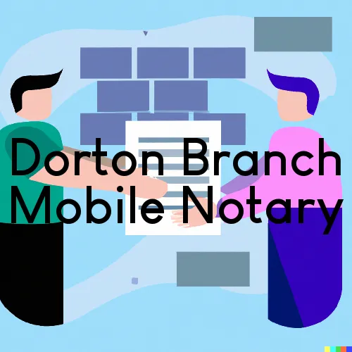 Dorton Branch, KY Mobile Notary and Traveling Signing Services 