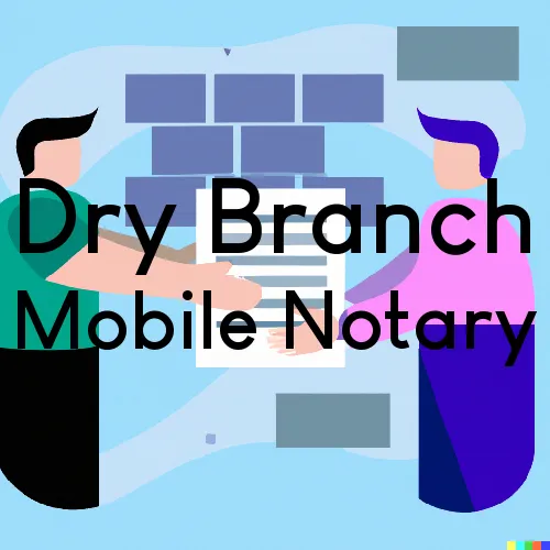 Dry Branch, GA Traveling Notary Services