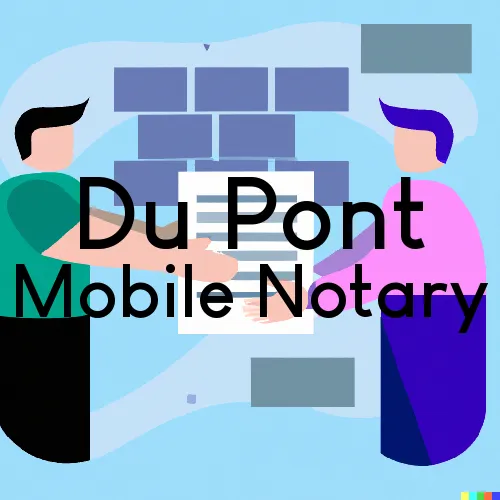Traveling Notary in Du Pont, GA