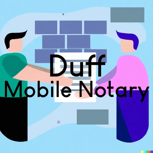 Duff, Tennessee Traveling Notaries