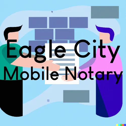 Eagle City, OK Mobile Notary Signing Agents in zip code area 73658