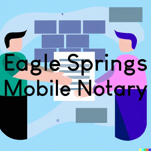 Eagle Springs, NC Mobile Notary and Signing Agent, “Munford Smith & Son Notary“ 