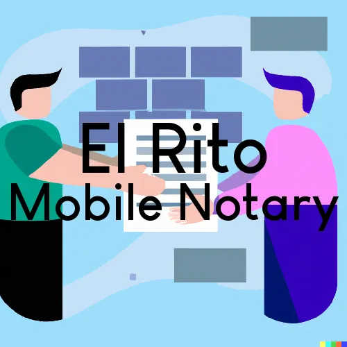 El Rito, NM Mobile Notary and Traveling Signing Services 
