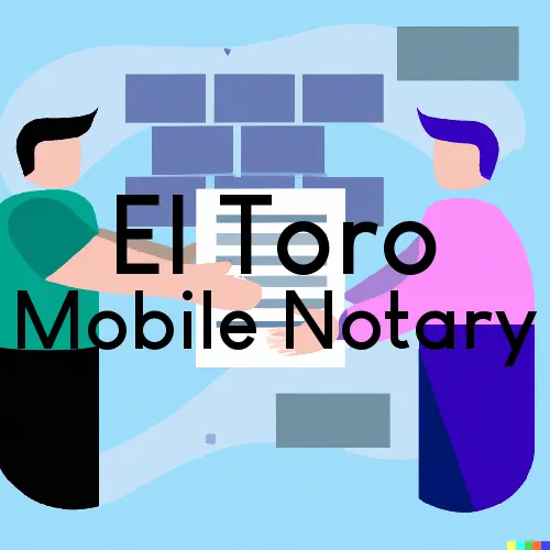 El Toro, CA Mobile Notary and Traveling Signing Services 