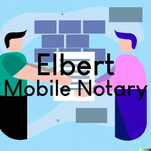Traveling Notary in Elbert, CO