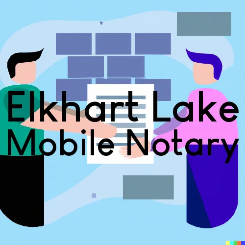 Elkhart Lake, WI Mobile Notary and Traveling Signing Services 