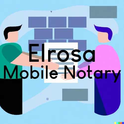 Elrosa, MN Mobile Notary Signing Agents in zip code area 56325