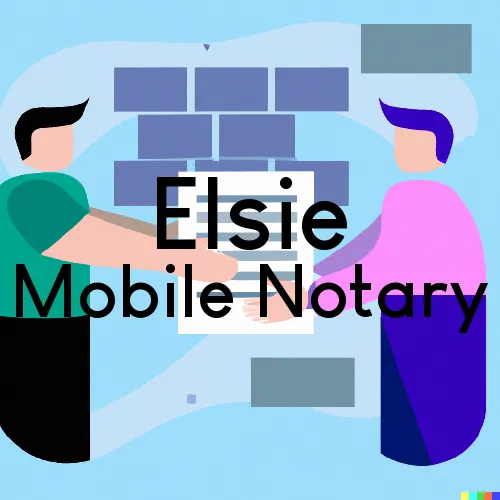 Elsie, MI Mobile Notary Signing Agents in zip code area 48831