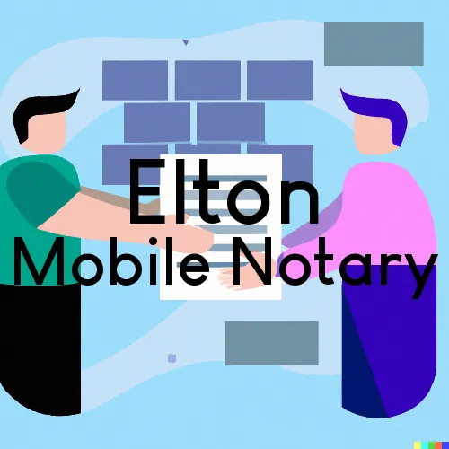 Elton, WV Mobile Notary Signing Agents in zip code area 25976