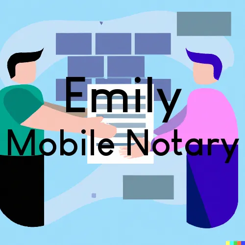 Emily, MN Mobile Notary and Signing Agent, “Best Services“ 