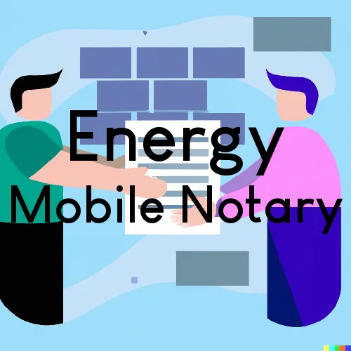 Energy, IL Mobile Notary and Traveling Signing Services 