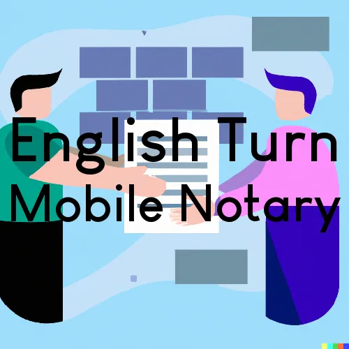 English Turn, LA Mobile Notary and Signing Agent, “Benny's On Time Notary“ 