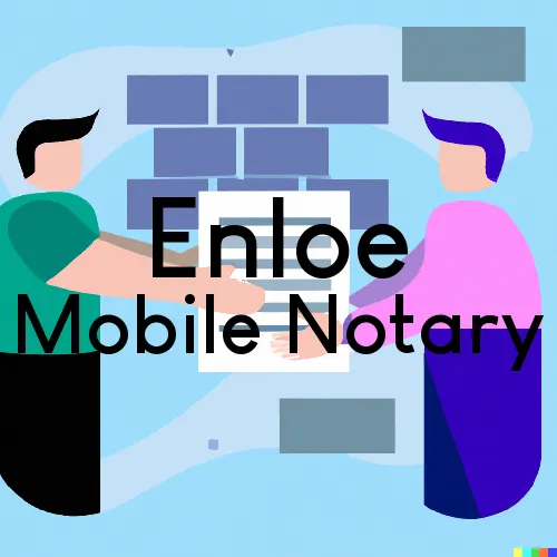 Enloe, TX Mobile Notary and Signing Agent, “Munford Smith & Son Notary“ 