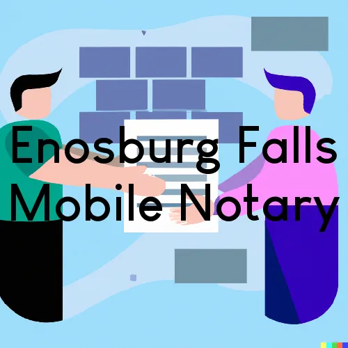 Enosburg Falls, VT Traveling Notary Services