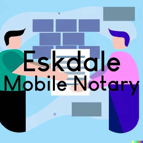 Traveling Notary in Eskdale, WV
