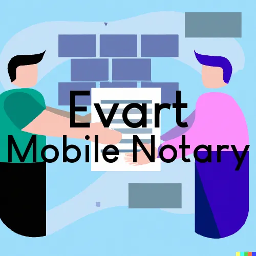 Evart, MI Mobile Notary and Traveling Signing Services 