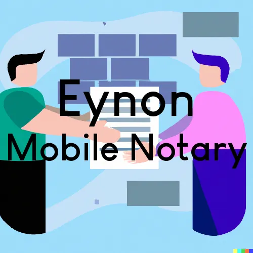 Eynon, PA Traveling Notary, “Munford Smith & Son Notary“ 