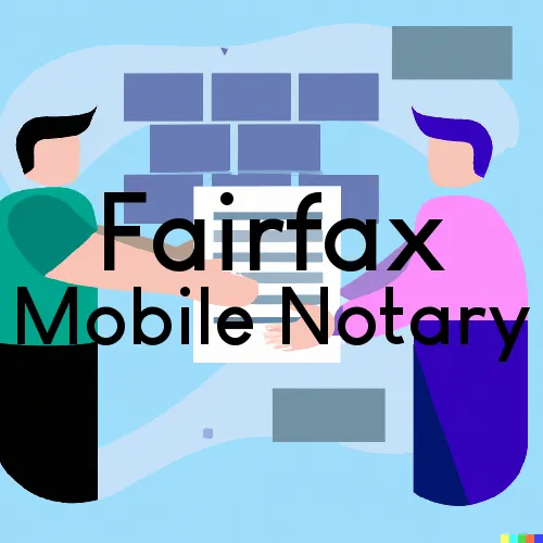 Fairfax, VA Mobile Notary and Traveling Signing Services 