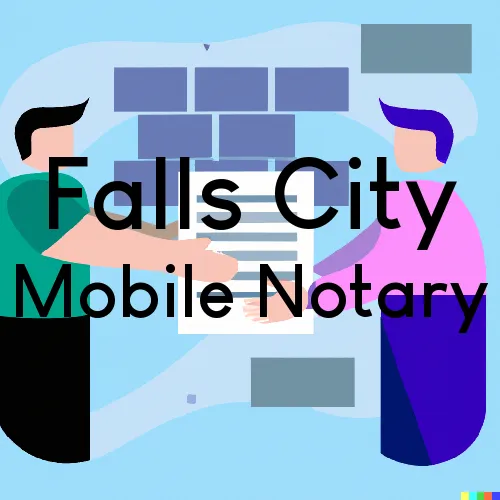 Falls City, NE Mobile Notary and Traveling Signing Services 