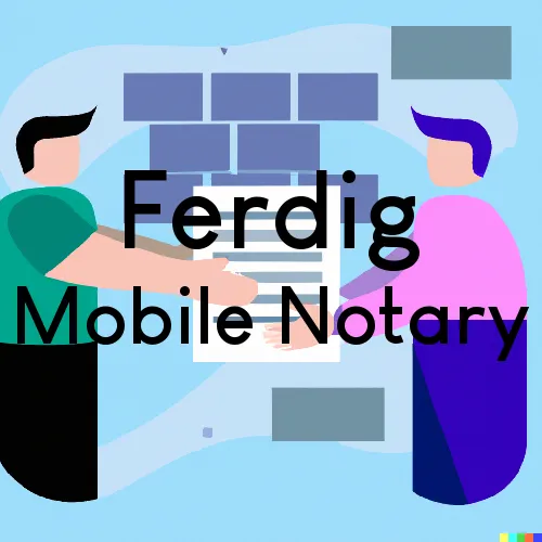 Ferdig, MT Mobile Notary Signing Agents in zip code area 59466