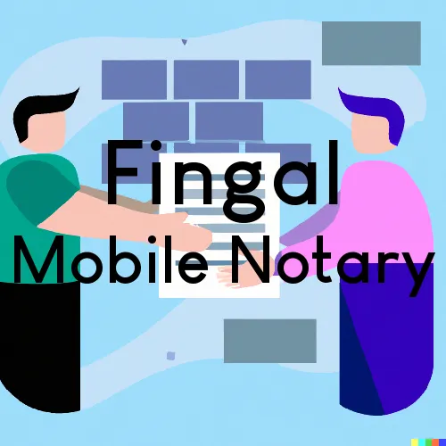 Fingal, ND Traveling Notary Services