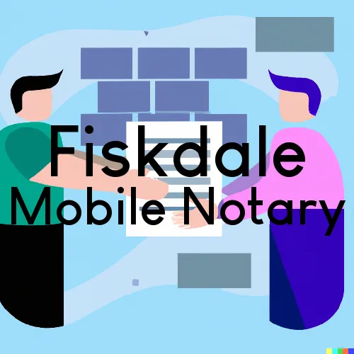 Fiskdale, MA Mobile Notary and Traveling Signing Services 