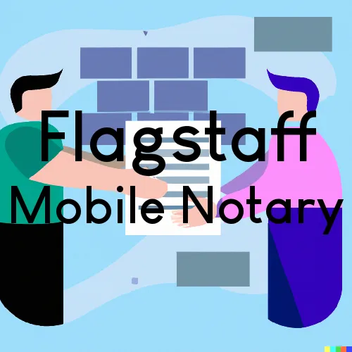 Flagstaff, AZ Mobile Notary Signing Agents in zip code area 86001