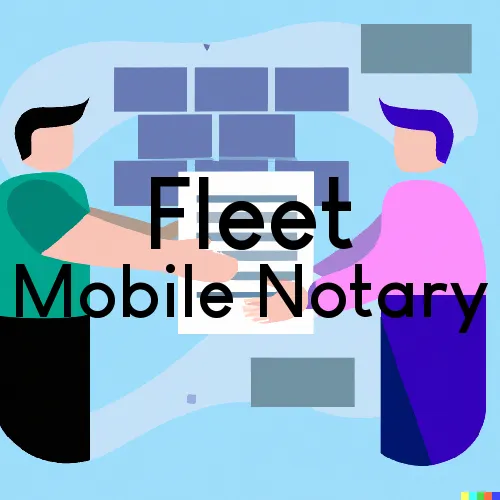 Fleet, VA Mobile Notary Signing Agents in zip code area 23511
