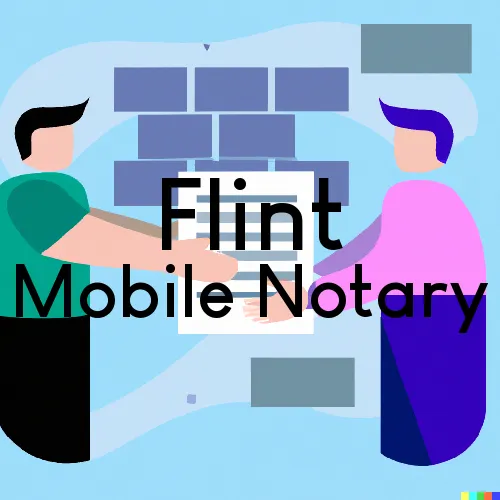 Flint, MI Mobile Notary Signing Agents in zip code area 48505