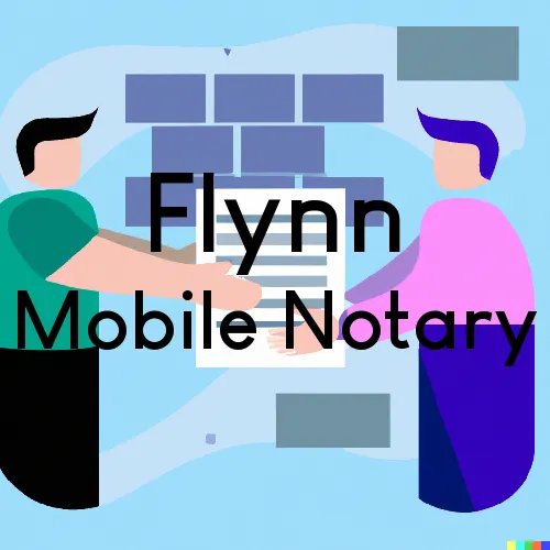 Traveling Notary in Flynn, TX
