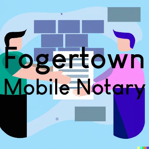 Traveling Notary in Fogertown, KY