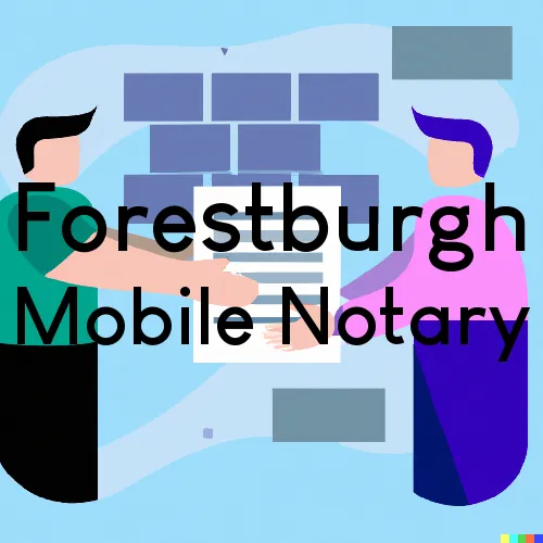 Forestburgh, NY Mobile Notary and Signing Agent, “Gotcha Good“ 