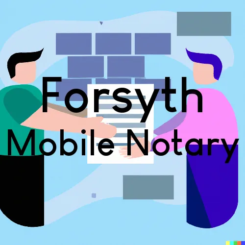 Traveling Notary in Forsyth, GA