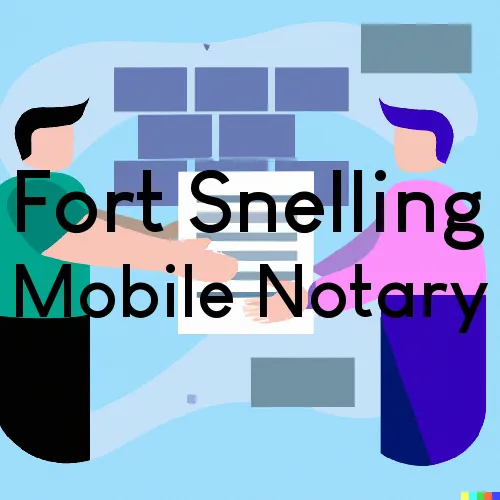 Fort Snelling, MN Traveling Notary, “Happy's Signing Services“ 