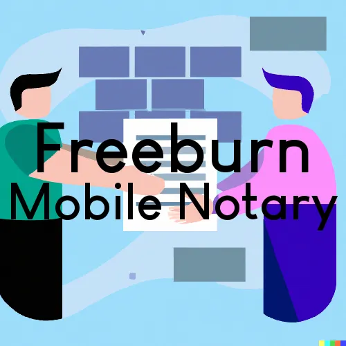 Freeburn, KY Mobile Notary Signing Agents in zip code area 41528