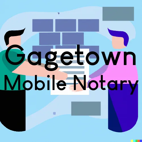 Gagetown, MI Traveling Notary and Signing Agents 