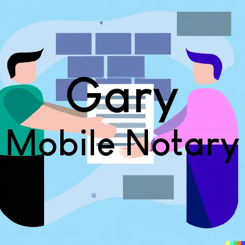 Gary, TX Mobile Notary and Traveling Signing Services 