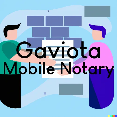 Gaviota, CA Traveling Notary, “Benny's On Time Notary“ 