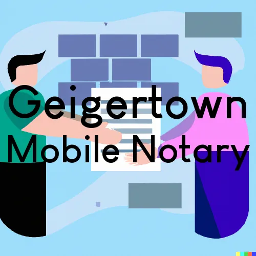 Geigertown, Pennsylvania Online Notary Services