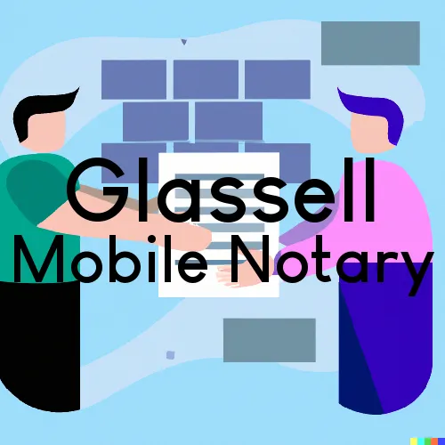 Traveling Notary in Glassell, CA