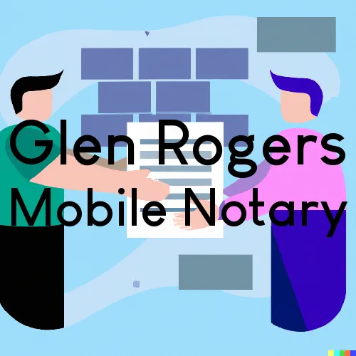Traveling Notary in Glen Rogers, WV