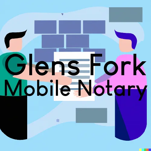 Traveling Notary in Glens Fork, KY